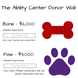 Donation - The Ability Center Donor Wall