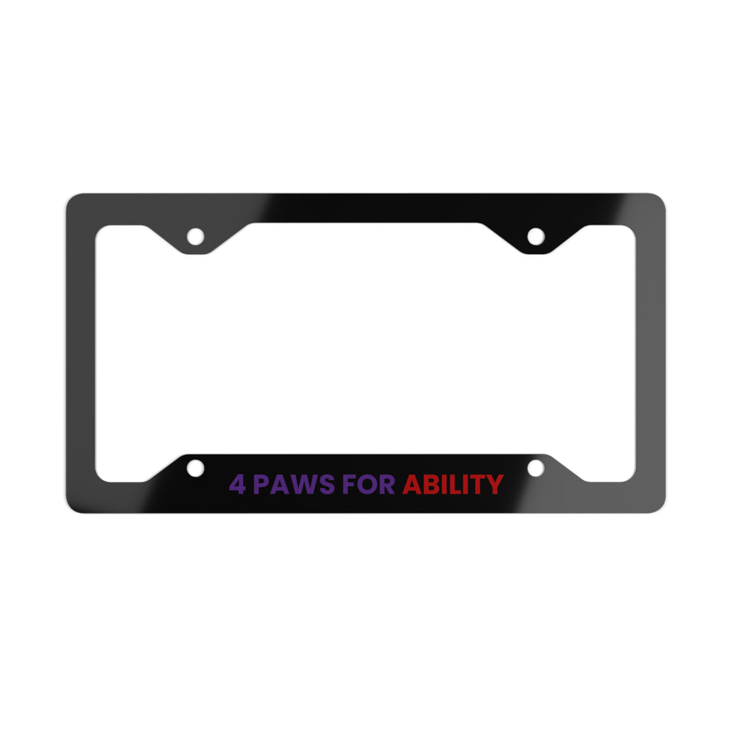 Metal License Plate Frame