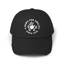 4 Paws White Logo Hat