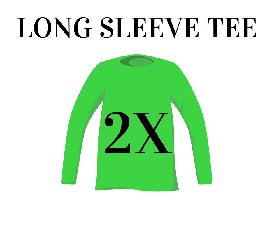 Clothing - Long Sleeve Tee - 2XL - Mystery Style