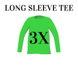 Clothing - Long Sleeve Tee - 3XL  - Mystery Style