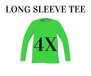Clothing - Long Sleeve Tee - 4XL - Mystery Style