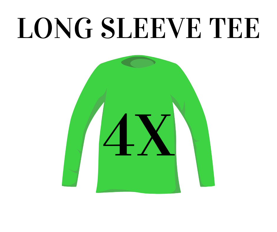 Clothing - Long Sleeve Tee - 4XL - Mystery Style
