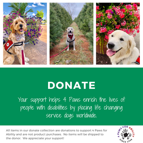Donation - 4 Paws for Ability