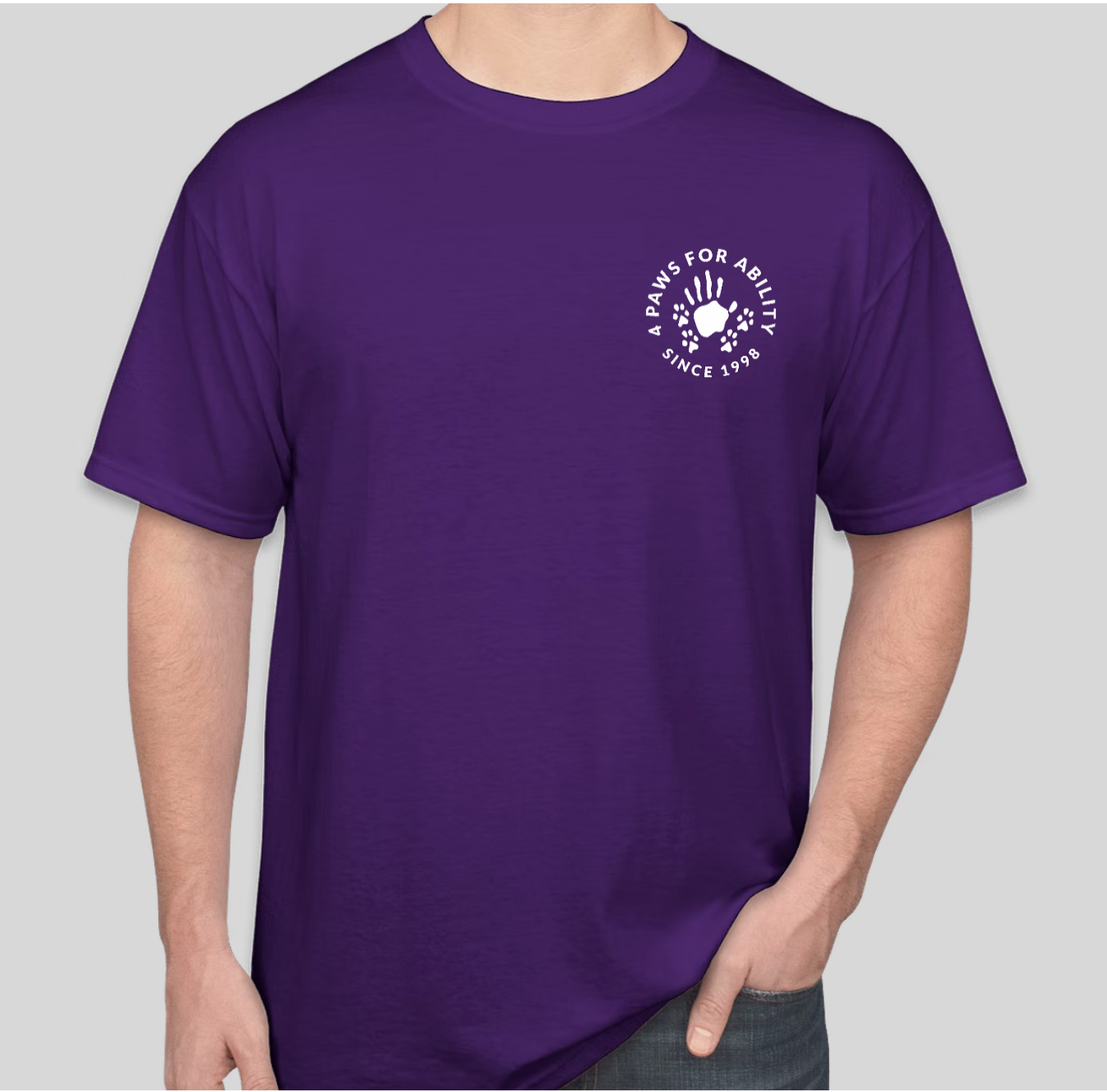 Clothing - Logo Tees - YOUTH Large – 4 Paws for Ability Store